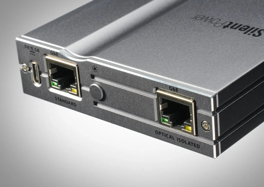 SilentPower LAN Purifier Pro Ethernet Gürültü Filtresi - Ağ Oynatıcı / Streamer