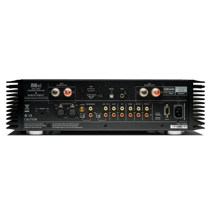 Musical Fidelity M6xi Dual Mono Entegre Amfi – 220W, MM/MC Phono, HDMI ARC, USB-C DAC