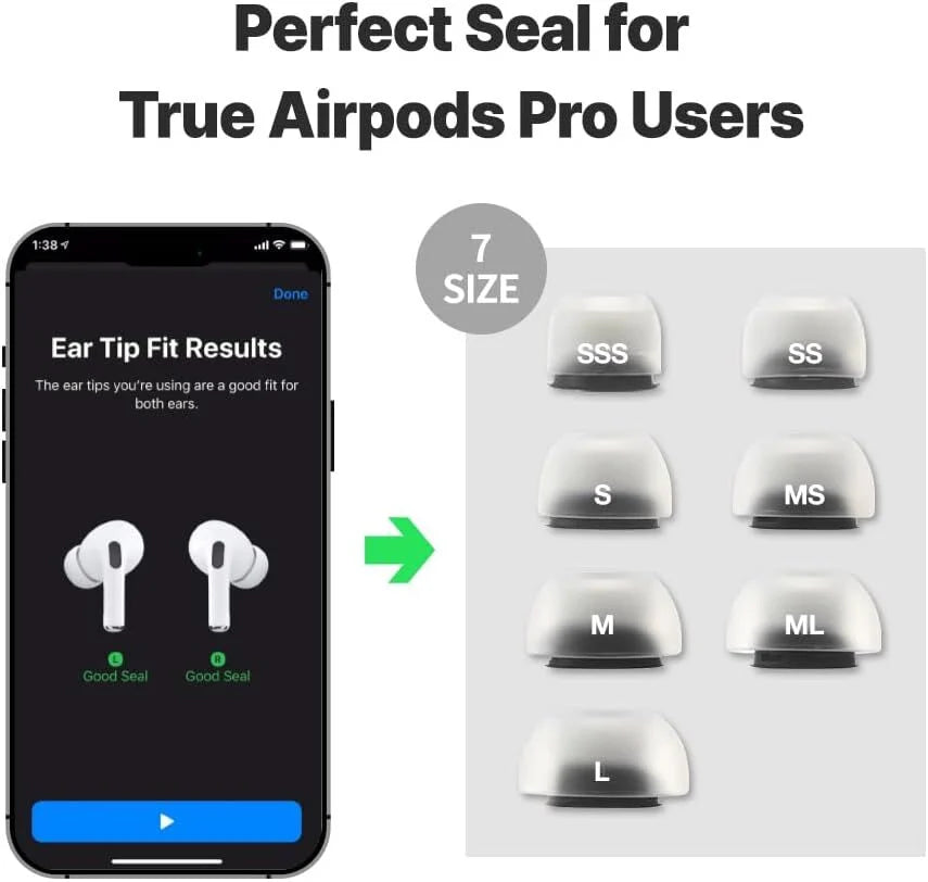 MAX for Airpods Pro 1 & 2 (S) 1 Çift
