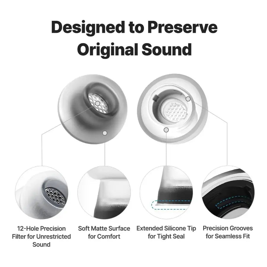 MAX for Galaxy Buds 4 Pro Phantom Black (S) 1 Çift