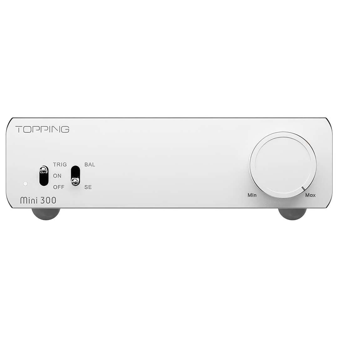 Mini 300 Fully Balanced Desktop Power Amplifier | Silver