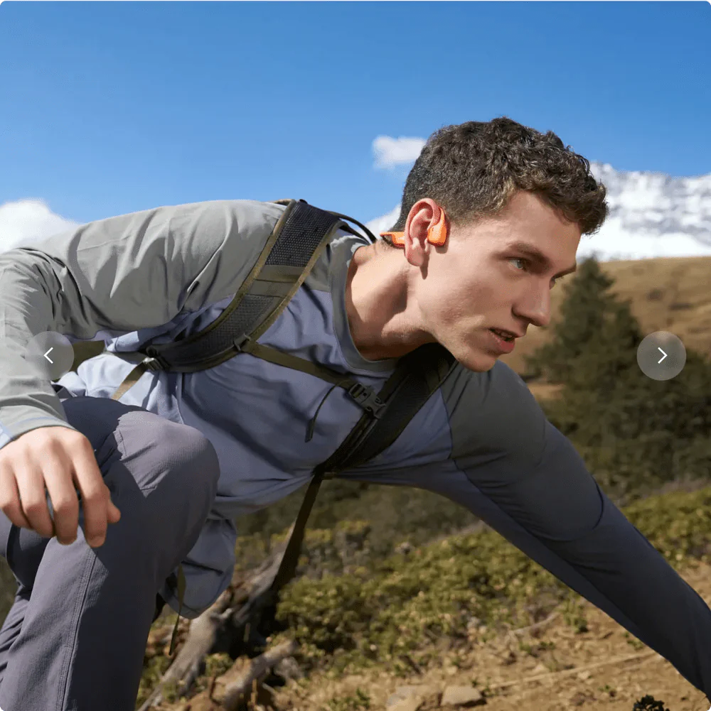 Shokz OpenRun Pro 2 Kemik İletimli Bluetooth Kulaklık - (Kutu Hasarlı) - Sporcu Kulaklığı