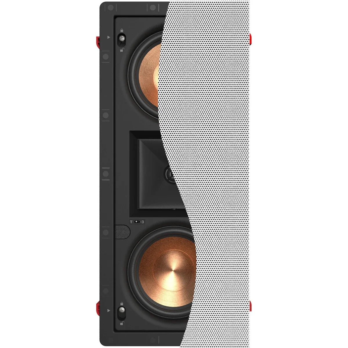 Klipsch PRO - 25 - RW - LCR Duvar İçi Kasasız Hoparlör Beyaz Yuvarlak Dikdörtgen - Tek - Mimari Hoparlörler
