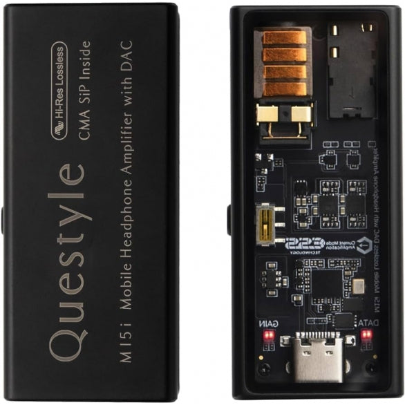 Questyle M15i Siyah Taşınabilir USB DAC & Amfi (4.4mm Balanslı Çıkış)