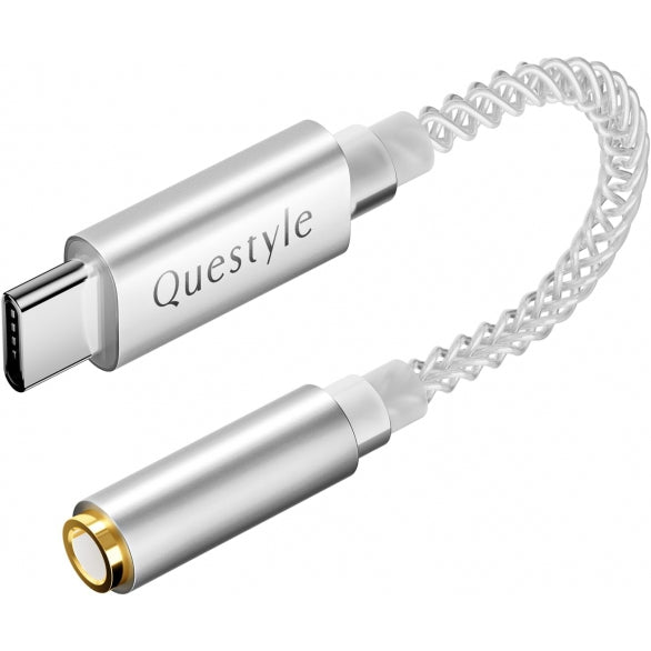 Questyle QLINK USB-C DAC Özellikli Yüksek Çözünürlüklü Ses Kablosu