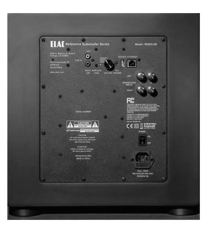 Elac Varro RS500 Reference Powered Subwoofer