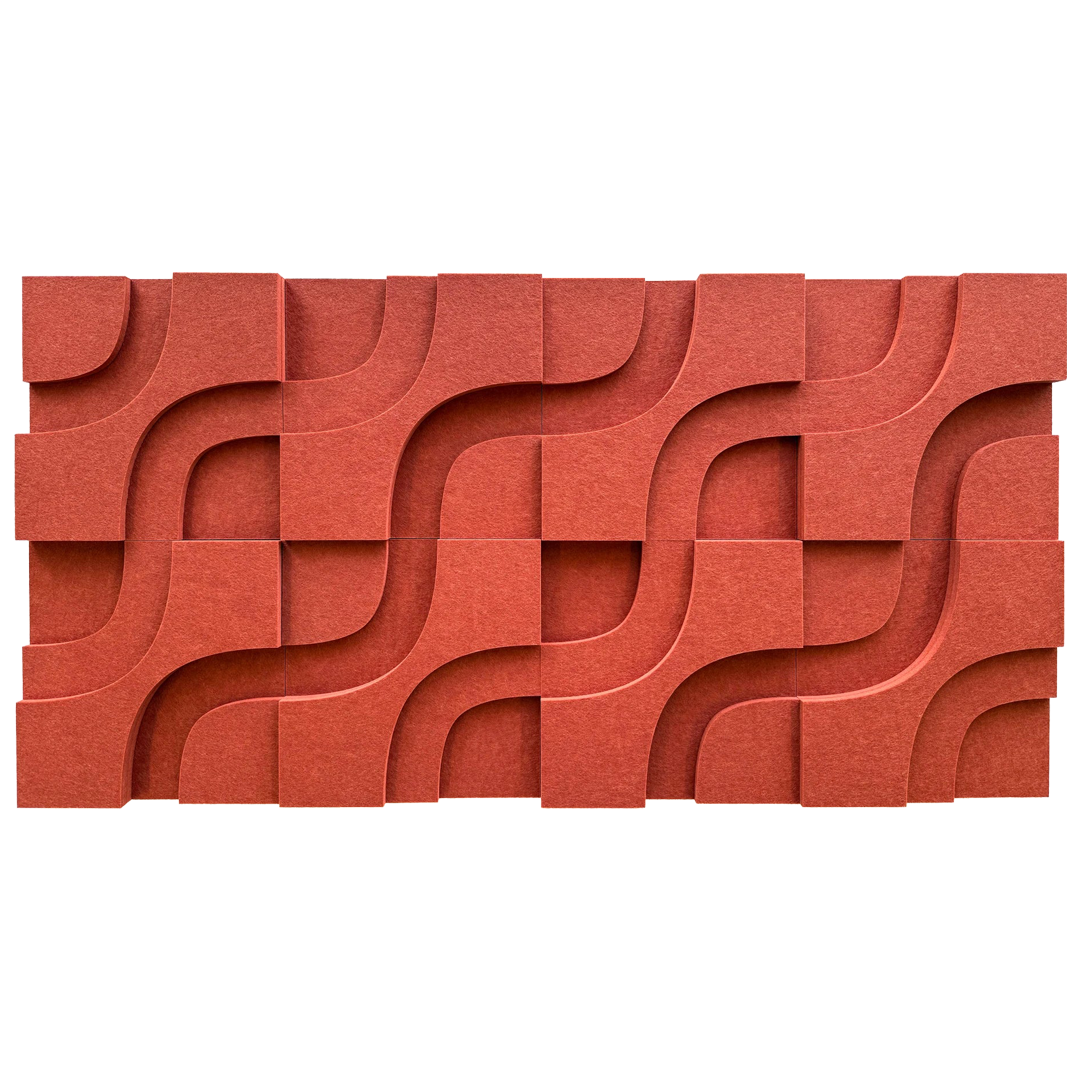 VicTiles 3D MidMod Marmalade | 4'lü Paket