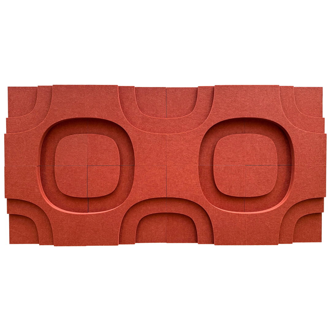 VicTiles 3D MidMod Marmalade | 4'lü Paket