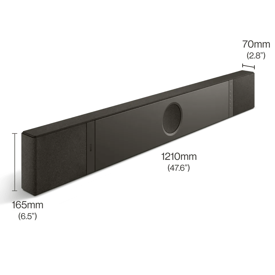 KEF XIO High - End Dolby Atmos 5.1.2 Soundbar - (Kutu Hasarlı) - Soundbar