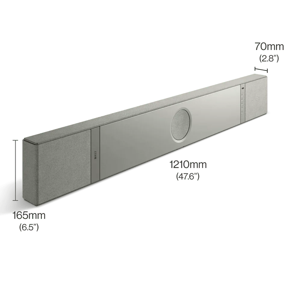 KEF XIO High - End Dolby Atmos 5.1.2 Soundbar - (Kutu Hasarlı) - Soundbar